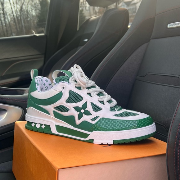 Louis Vuitton LV Skate Sneaker Green - Picture 4 of 6